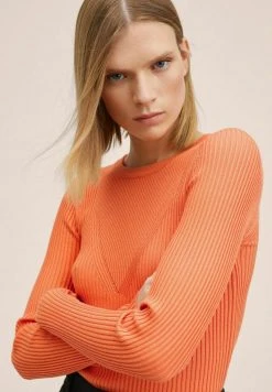Mango Damen MAGGIE - Strickpullover - Mandarine -Mango Populaire Boutique 8bcb721a22544b029470d6a4da50a8d9