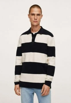 Mango CANETP - Strickpullover - Cremeweiß | Herren