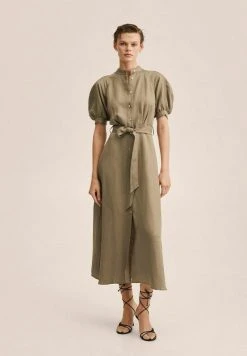 Mango BROWN - Blusenkleid - Marron | Damen