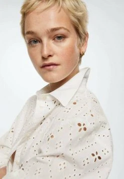 Mango Damen CONSTELA - Hemdbluse - Ecru -Mango Populaire Boutique 8c5b5a68fec4463e94ebb8ffb78364f9