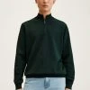 Mango TENP - Strickpullover - Donkergroen | Herren -Mango Populaire Boutique 8c8a46fee1664e95af973958cdd77468
