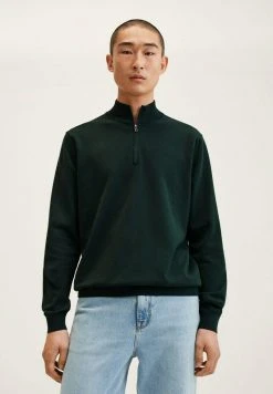 Mango TENP - Strickpullover - Donkergroen | Herren