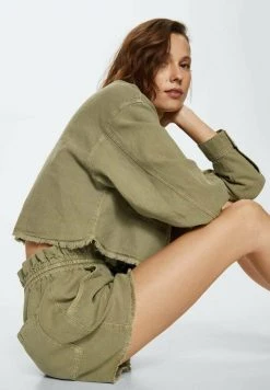 Mango NALA - Shorts - Khaki | Damen -Mango Populaire Boutique 8cb172bb70f0459686dac7b3c60ee478