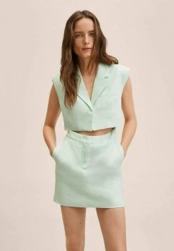 Mango JACKY - Blusenkleid - Aqua Green | Damen -Mango Populaire Boutique 8d486f877177463587a671ae3a7a70a1