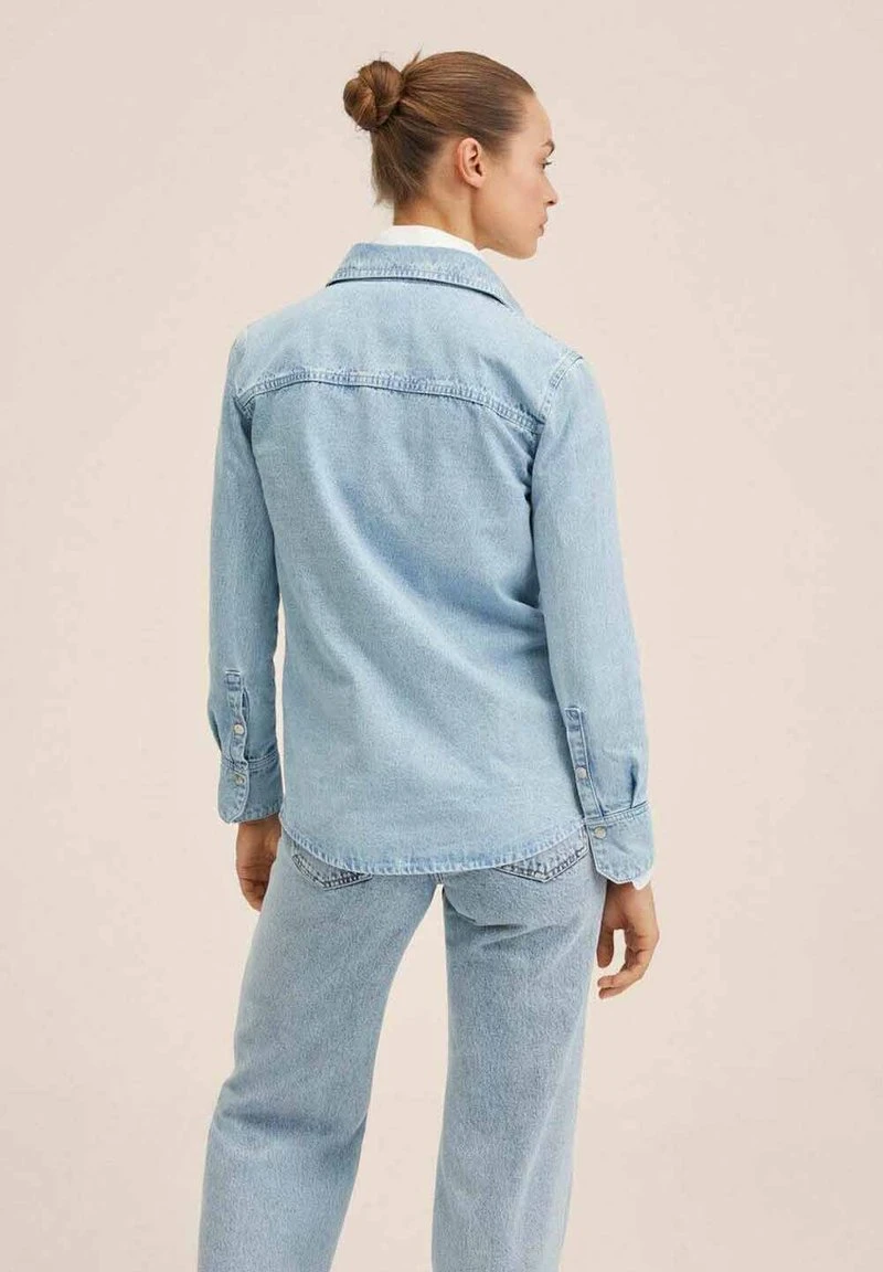 Mango ELOISE - Hemdbluse - Hellblau | Damen 5 Mango ELOISE - Hemdbluse - Hellblau | Damen – Bild 3