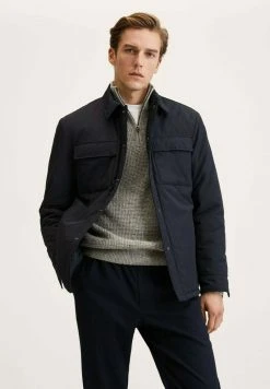 Mango Übergangsjacke - Bleu Nuit | Herren