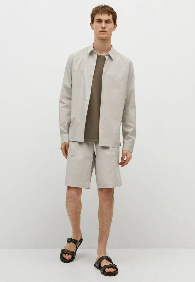 Mango Herren MED LOMME - T-Shirt Basic - Khaki 4 Mango Herren MED LOMME - T-Shirt Basic - Khaki – Bild 2