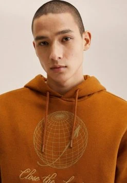 Mango CREU - Kapuzenpullover - Rotbraun | Herren -Mango Populaire Boutique 8dc7e1c2c7c34476abbc961509a8b35e