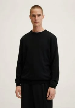 Mango WILLY - Strickpullover - Schwarz | Herren