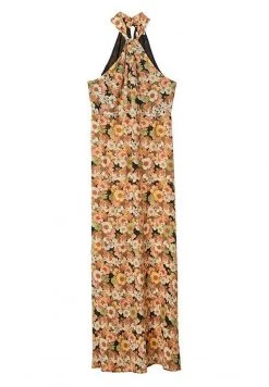 Mango Damen PALACE - Maxikleid - Orange -Mango Populaire Boutique 8e1513546f864f0597a7f420373a3fdf