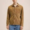 Mango CORFU - Lederjacke - Sand | Herren -Mango Populaire Boutique 8e53930c313a40f3b9985d7e3b3e813b
