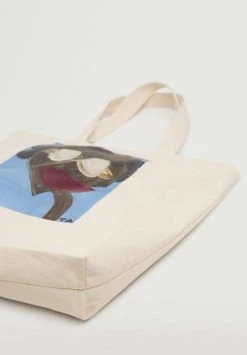 Mango Damen TORIN - Shopping Bag - Ecru -Mango Populaire Boutique 8e6002e337c94e56a75293e1d765207c