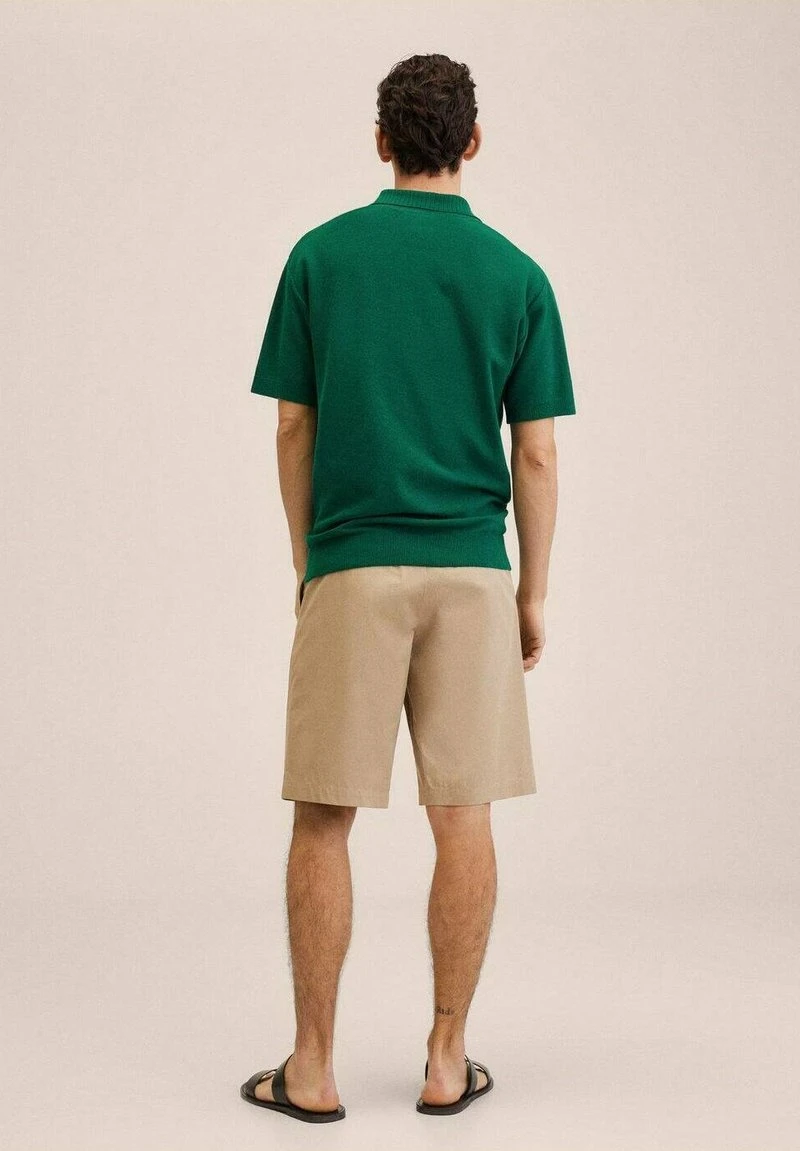 Mango Herren Poloshirt - émeraude 5 Mango Herren Poloshirt - émeraude – Bild 3