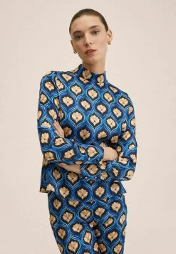 Mango PAPER - Bluse - Blauw | Damen