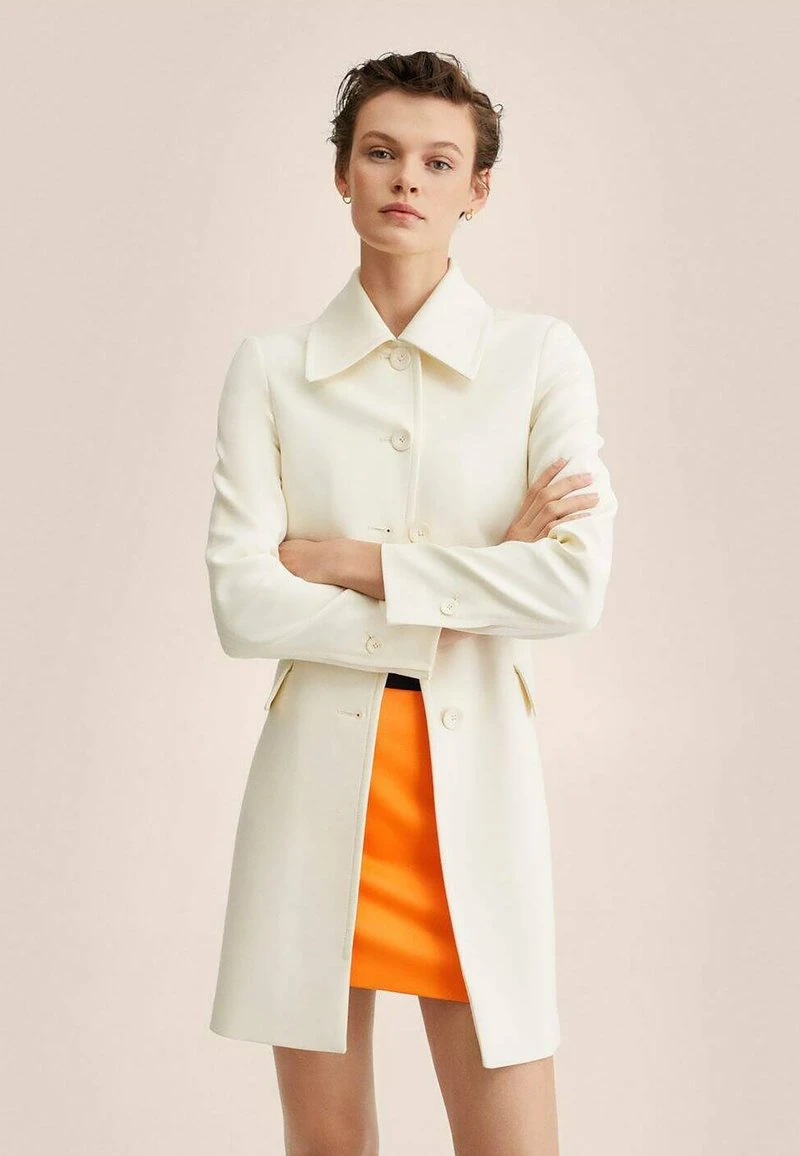 Mango PERSA - Kurzmantel - Off White | Damen 4 Mango PERSA - Kurzmantel - Off White | Damen – Bild 2