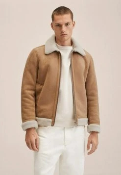 Mango JODHPUR - Übergangsjacke - Mittelbraun | Herren