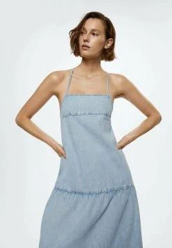 Mango DELAILA - Jeanskleid - Hellblau | Damen