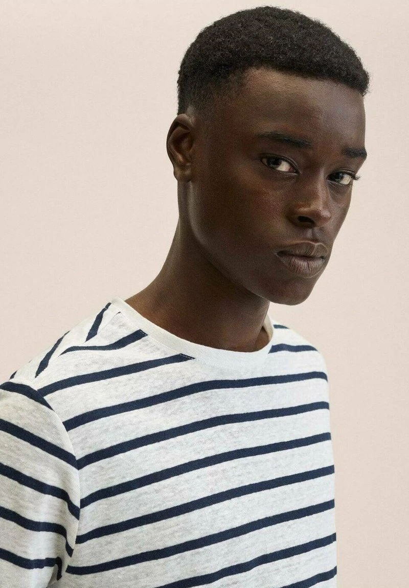 Mango Herren LIMAR - T-Shirt Print - Donkermarine 6 Mango Herren LIMAR - T-Shirt Print - Donkermarine – Bild 4