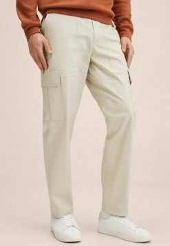 Mango FRESNO - Cargohose - Open Beige | Herren