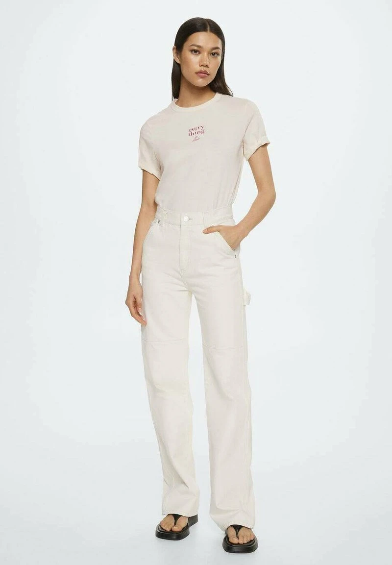 Mango Damen EVERY - T-Shirt Print - Cremeweiß 4 Mango Damen EVERY - T-Shirt Print - Cremeweiß – Bild 2