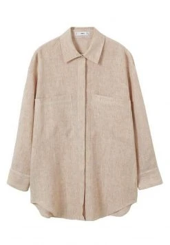 Mango Damen WORK - Hemdbluse - Brown -Mango Populaire Boutique 90a6b0f1b2f045e0a59e642087a7f20a