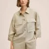 Mango Hemdbluse - Open Beige | Damen 2 Mango Hemdbluse - Open Beige | Damen -Mango Populaire Boutique 914bbe3d18ef47fea32c280a00934b0c