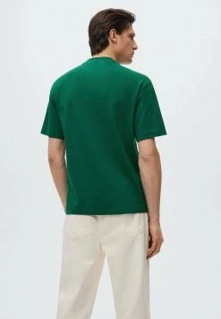 Mango KING - T-Shirt Basic - Verde | Herren -Mango Populaire Boutique 916e455e365449278389a9f4829dd13f