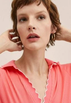 Mango VENTI - Poloshirt - Coral Red | Damen -Mango Populaire Boutique 91a54d16d194447b9372616f4a36cb41