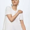 Mango PANUELO - T-Shirt Basic - White | Damen -Mango Populaire Boutique 91eaa13fdd204cea8780fdade457d98e