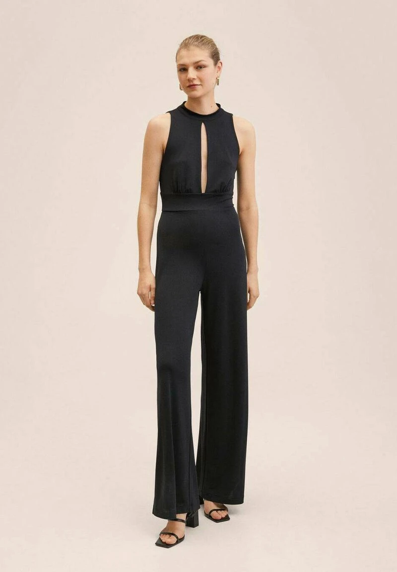 Mango Damen Jumpsuit - Zwart 3 Mango Damen Jumpsuit - Zwart