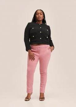 Mango COLA - Chino - Roze | Damen