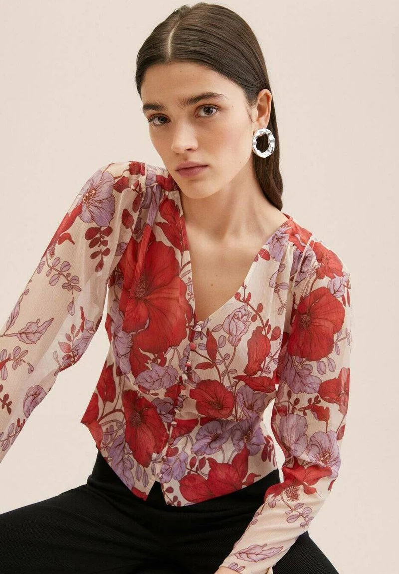 Mango Bluse - Roze | Damen 6 Mango Bluse - Roze | Damen – Bild 4