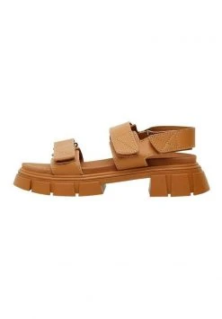 Mango Plateausandalette - Rotbraun | Damen
