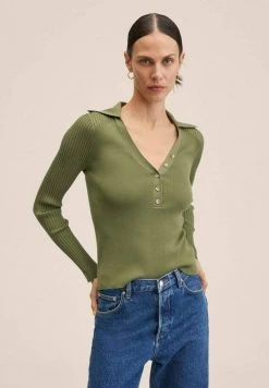 Mango Poloshirt - Kaki | Damen