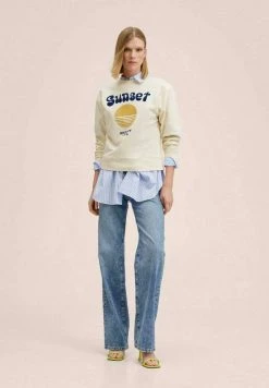 Mango PSTSUN - Sweatshirt - Pastellgelb | Damen