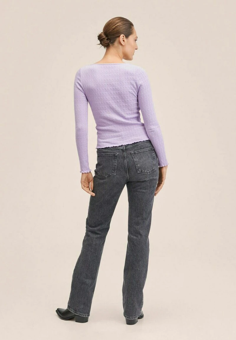 Mango LANO - Langarmshirt - Purple | Damen 4 Mango LANO - Langarmshirt - Purple | Damen – Bild 2