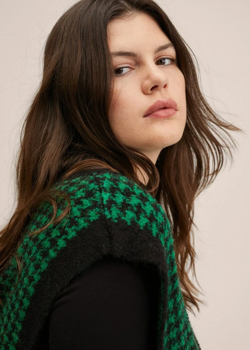 Mango Damen Weste - Green 5 Mango Damen Weste - Green – Bild 3