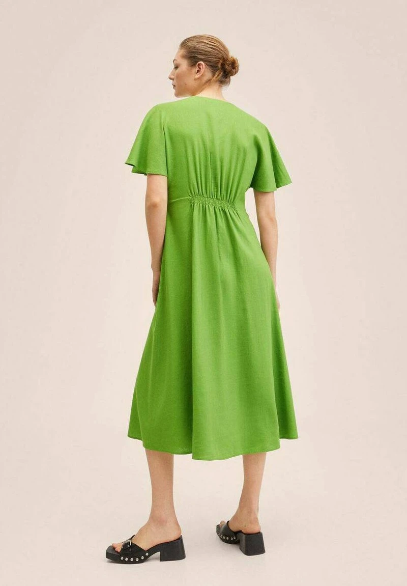 Mango Maxikleid - Green | Damen 4 Mango Maxikleid - Green | Damen – Bild 2