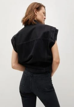 Mango Jeans Tapered Fit - Black Denim | Damen -Mango Populaire Boutique 95558a188c5841c3b523778d2e208ed2