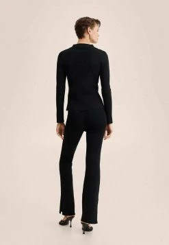 Mango VENUS - Stoffhose - Black | Damen -Mango Populaire Boutique 957d522de91c4e09883b9dbd450560be