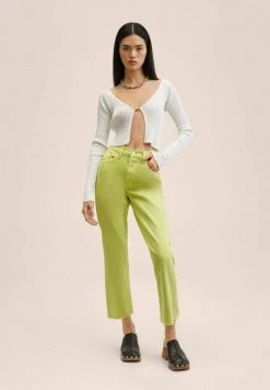 Mango HAVANA - Jeans Straight Leg - Citron Vert | Damen
