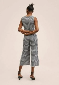 Mango GIGI - Jumpsuit - Black | Damen -Mango Populaire Boutique 95f158e263c54ab1957a489d59e213c9