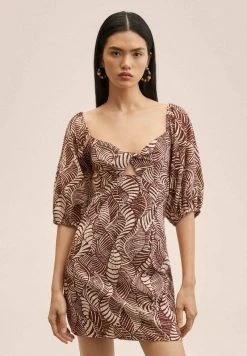Mango PALM - Freizeitkleid - Marrón | Damen
