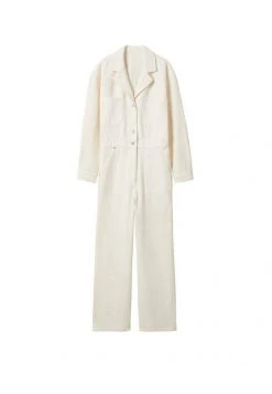 Mango KYOMI - Jumpsuit - écru | Damen -Mango Populaire Boutique 96f04c1497f24d9e829714464908f106