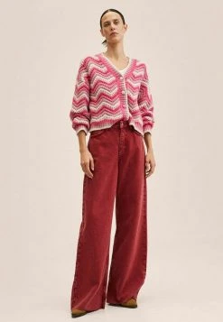 Mango GRETEL - Strickjacke - Pastellrosa | Damen -Mango Populaire Boutique 9795f289eb9b43fd95fe7ccabc8d4250