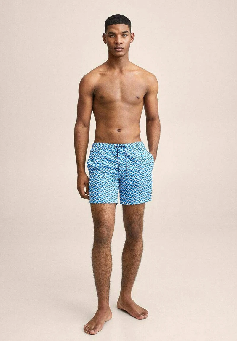 Mango SALINAS - Badeshorts - Blauw | Herren 4 Mango SALINAS - Badeshorts - Blauw | Herren – Bild 2