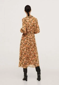 Mango Blusenkleid - Orange | Damen -Mango Populaire Boutique 98da01d05e714784ba37a4c9e14e1099