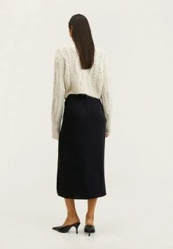 Mango HERA - Bleistiftrock - Noir | Damen -Mango Populaire Boutique 98f90f001a2548f4a813b58da9512126