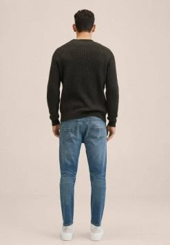 Mango Herren TOM - Jeans Tapered Fit - Dark Blue -Mango Populaire Boutique 98fc19a89ff74a6d8d510d7897ef8277