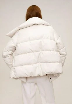Mango JOHN-I - Wintermantel - Cremeweiß | Damen -Mango Populaire Boutique 9974f0acbe3a46fa8f0e87ffb92d479d